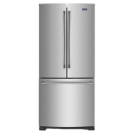 Refrigerador Maytag 20 pies cúbicos French Door 3 puertas Gris