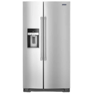 Refrigerador Maytag 26 pies cúbicos Side by Side 2 puertas Gris